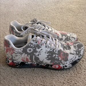 👟NOBULL👟 Women's Sneakers - Black, White, Pink Print